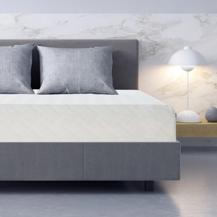 L’Baiet 6” Gel Memory Foam Mattress, Twin Size / Bed in a Box / Medium Firm / Breathable Cooling-Gel Comfort Technology / Pressure Relief / Comfy Support / Soft Fabric Cover / CertiPUR-US Certified