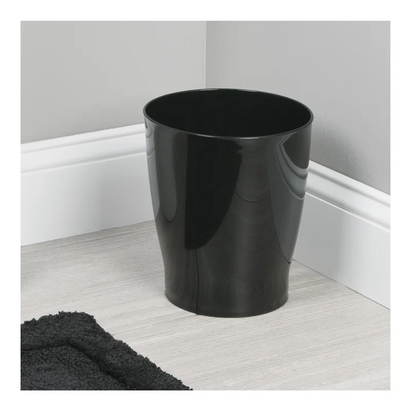 iDesign Orbz Plastic Open Waste Basket