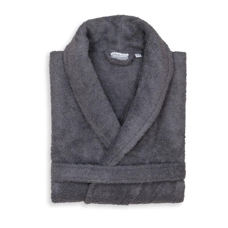 Linum Home Textiles Terry Terry Cloth Bathrobe with Pockets