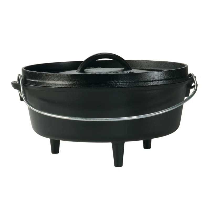 Lodge Cast Iron Camp Dutch Oven