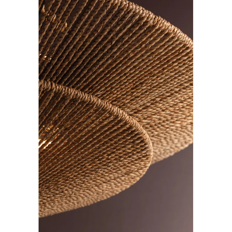 Anaya Chandelier - Natural / 30" Dia