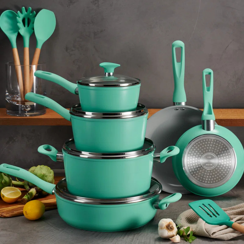 Tramontina Tramontina 14 Pc Ceramic Induction-Ready Cookware Set