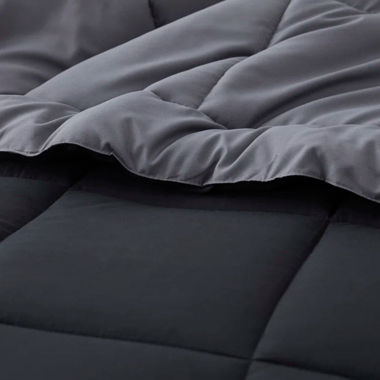 Nestl Nestl All Season Solid Lightweight Down Alternative Reversible Comforter