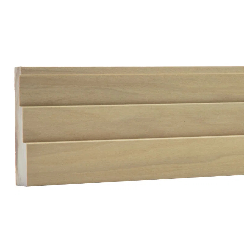 Ornamental Mouldings .6875 In. D X 3.5 In. W X 92 In. L Unfinished Poplar Duncan Sawtooth Casing Moulding