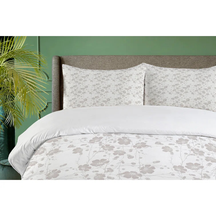 Ambesonne Traditional Floral Duvet Cover Set