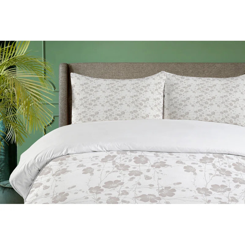Ambesonne Traditional Floral Duvet Cover Set