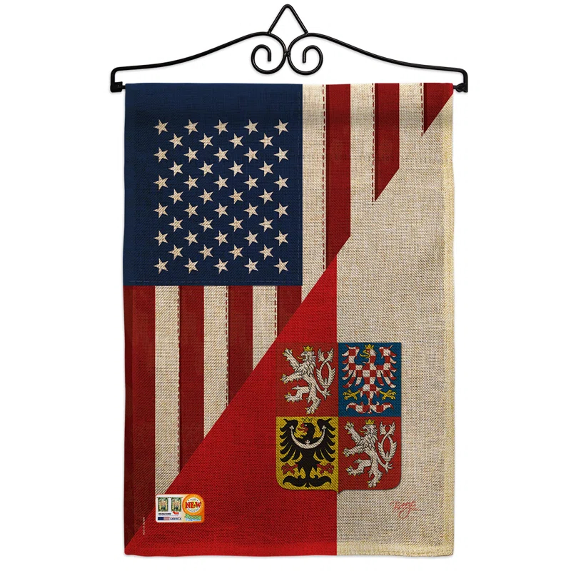 Breeze Decor Double Sided 18.5'' H x 13'' W Polyester Garden Flag