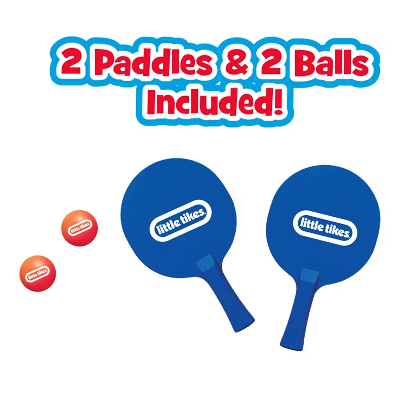 Little Tikes Little Tikes Easy Score Rebound Tennis Ping Pong Game W/ 2 Paddles & 2 Balls