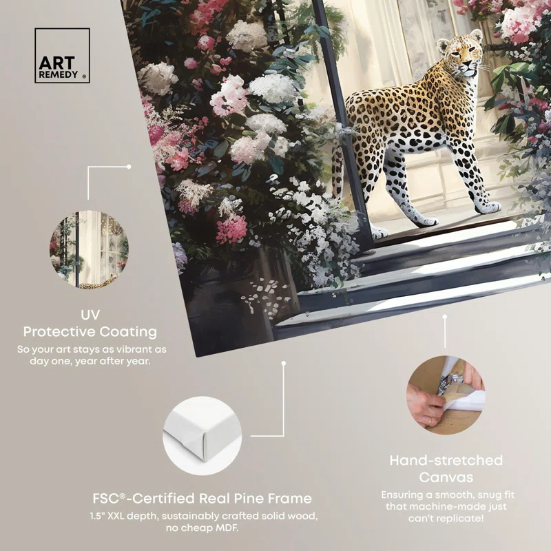 Art Remedy Flower Storefront Canvas Fashion Designer Wall Art by Art Remedy