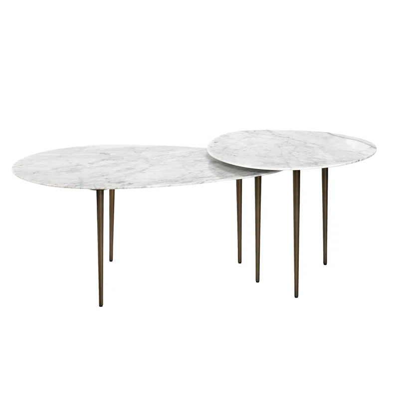 Interlude Alexia Nesting Coffee Table