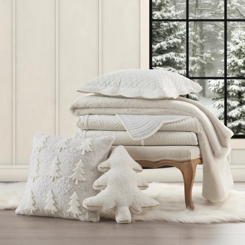 Monica Quilted Decorative Throw Pillow