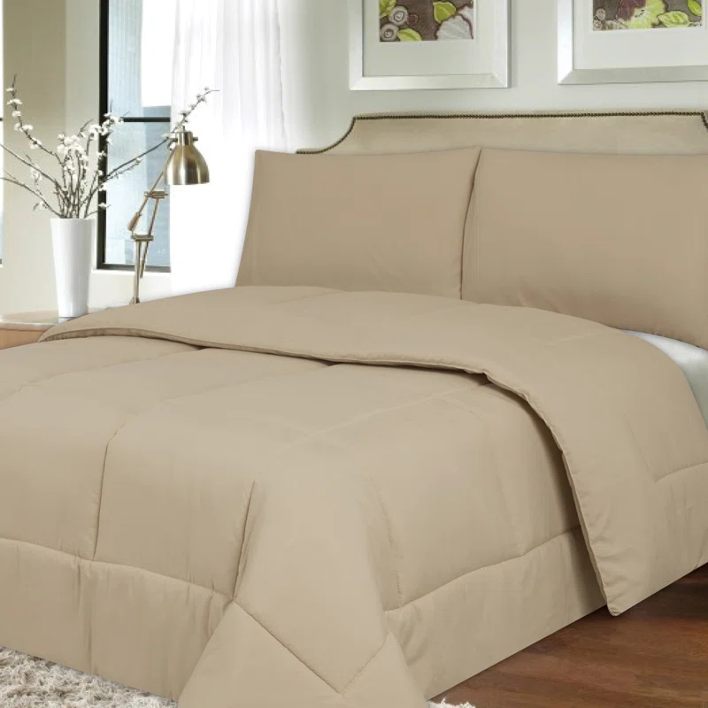 Sweet Home Collection Box Stitch Super Soft Single Comforter