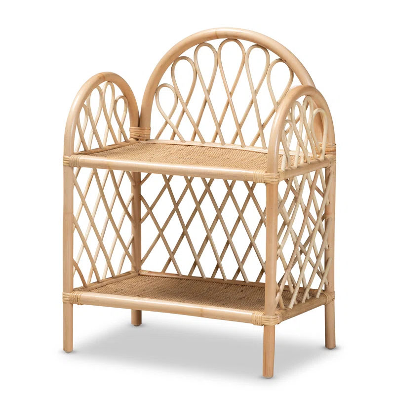 Bayou Breeze 29.7'' Tall Rattan End Table