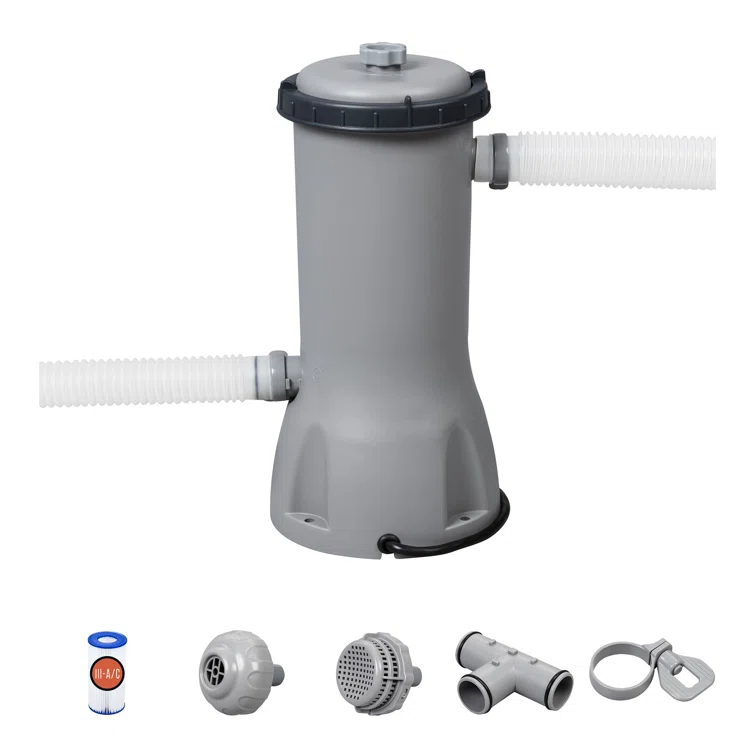 Bestway Bestway Flowclear 1,000 Gallons per Hour Above Ground Swimming Pool Filter Pump