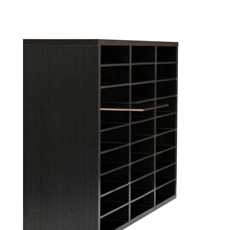 AdirOffice Manufactured Wood Compartment Mailroom Organizer