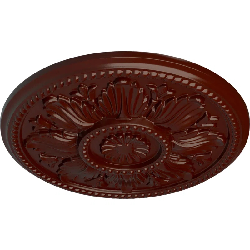 Ekena Millwork Edinburgh 18'' H x 18'' W D Urethane Ceiling Medallion