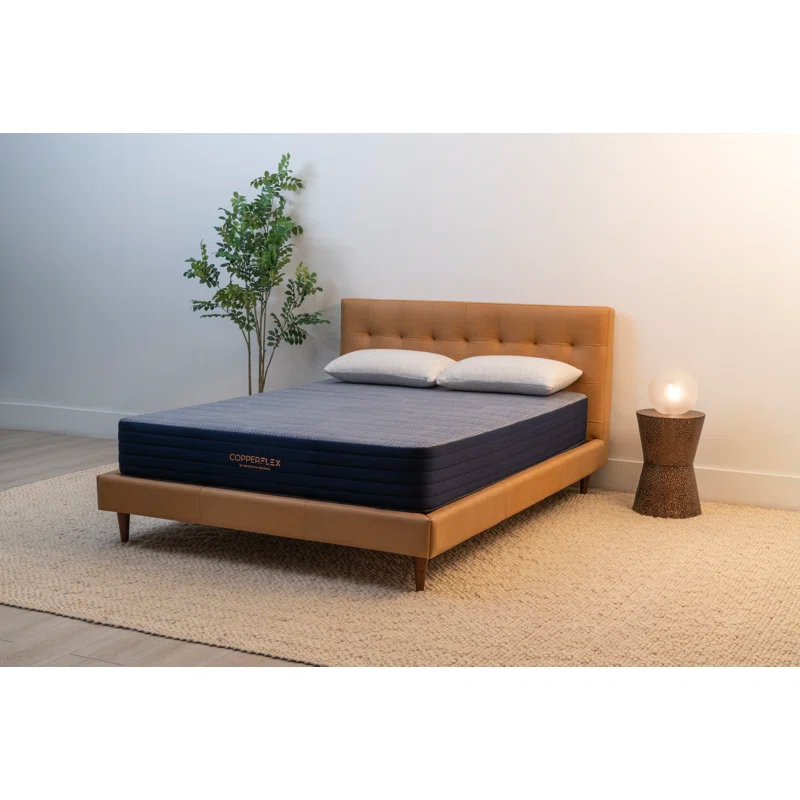 Brooklyn Bedding Brooklyn Bedding 10'' Medium-Firm Copper Infused Infused Memory Foam Mattress