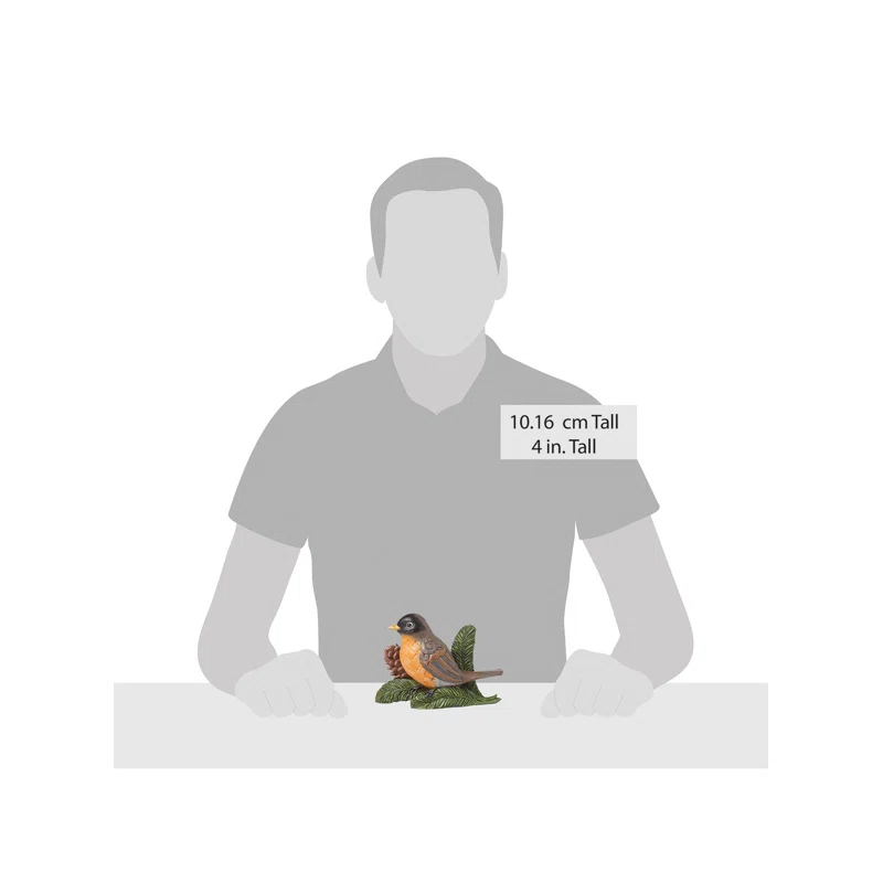 Jim Shore Jim Shore Heartwood Creek Robin Bird Figurine 4in H
