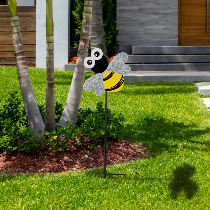 Northlight Seasonal Metal Insects Garden Stake