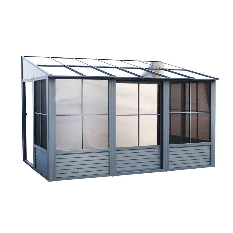 Gazebo Penguin Florence - Wall Mounted Solarium Polycarbonate Roof