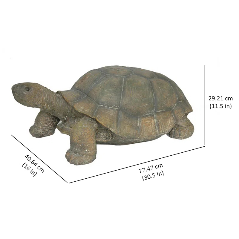 Hi-Line Gift Ltd. Large Turtle Statue