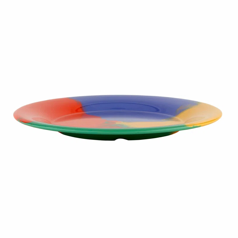 G.E.T. 9'' Melamine Salad/Dessert Plate (Set of 12)