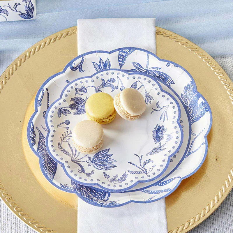 Kate Aspen Disposable Paper Appetizer Plate