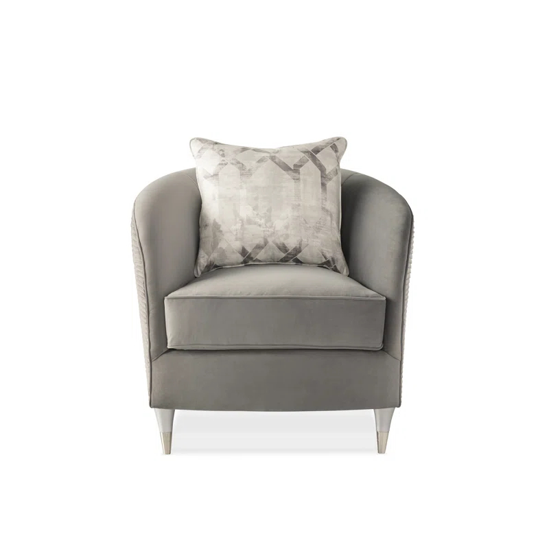 Farrah Upholstered Barrel Chair