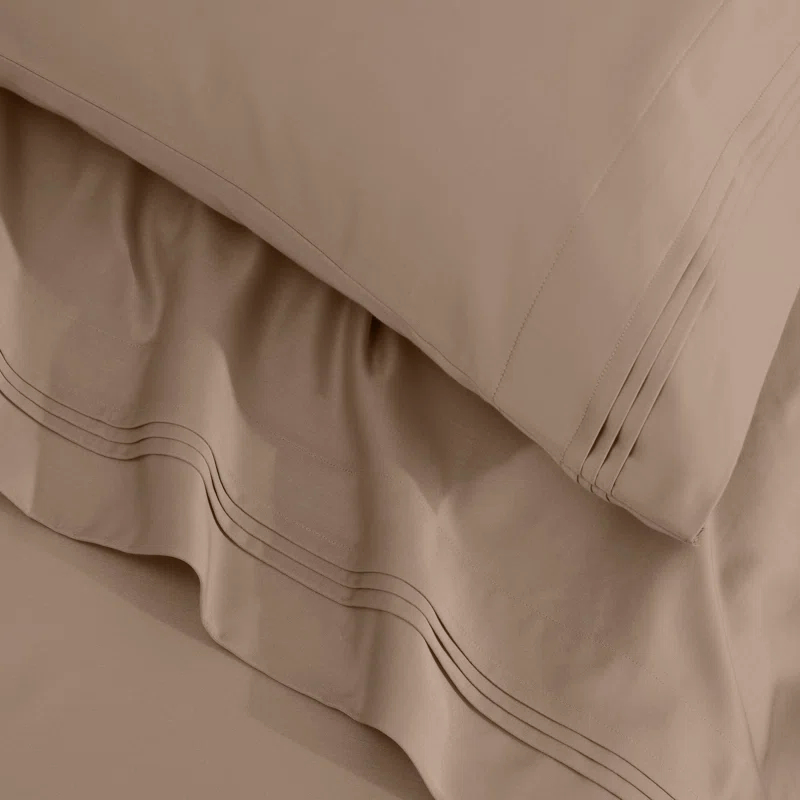 Superior Tipton 1500 Thread Count Certified Egyptian Cotton Ultra-Luxury Pillowcase (Set of 2)
