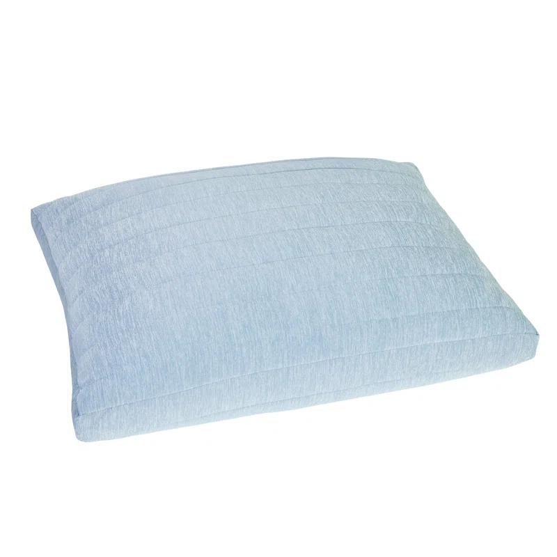 Below Zero Cooling Channel Quilted Medium Support Pillow with Gusset