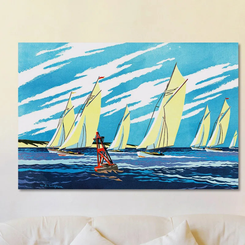 Marmont Hill " Yellow Sailboats "