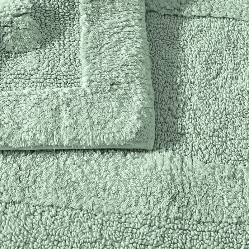 Tommy Bahama Home Tommy Bahama Long Branch Solid Cotton Reversible Bath Rug