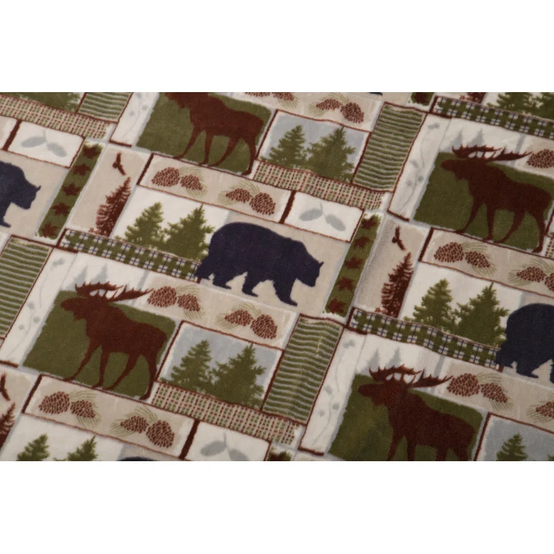 Carstens Inc. Hand Woven Throw Blanket