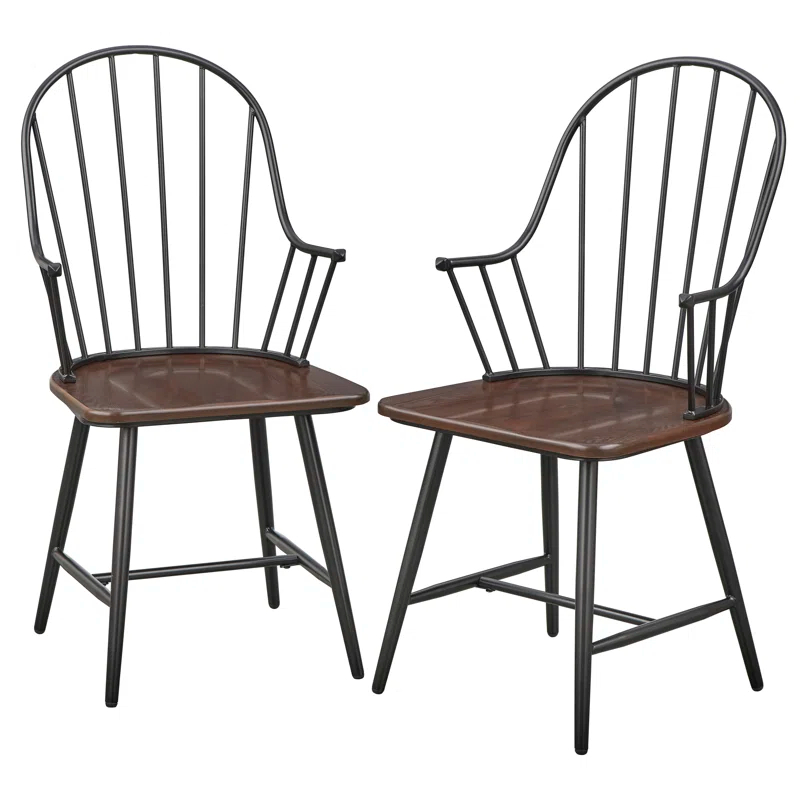 Kelly Clarkson Home Hampton 18'' H Arm Chair (Set of 2)