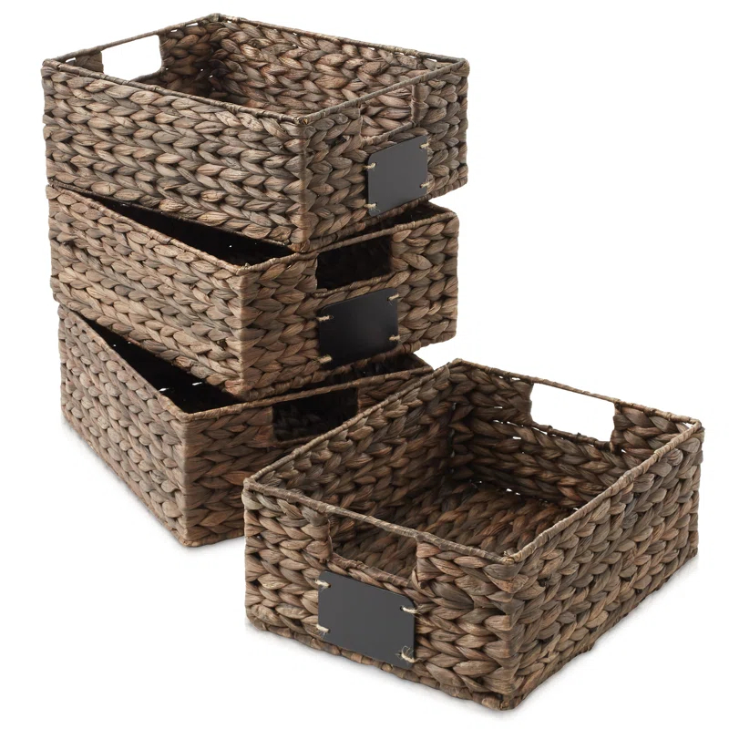 Casafield Casafield Natural Fiber Basket (Set of 4)