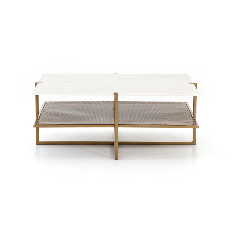 Hyla Square Marble Coffee Table (41")