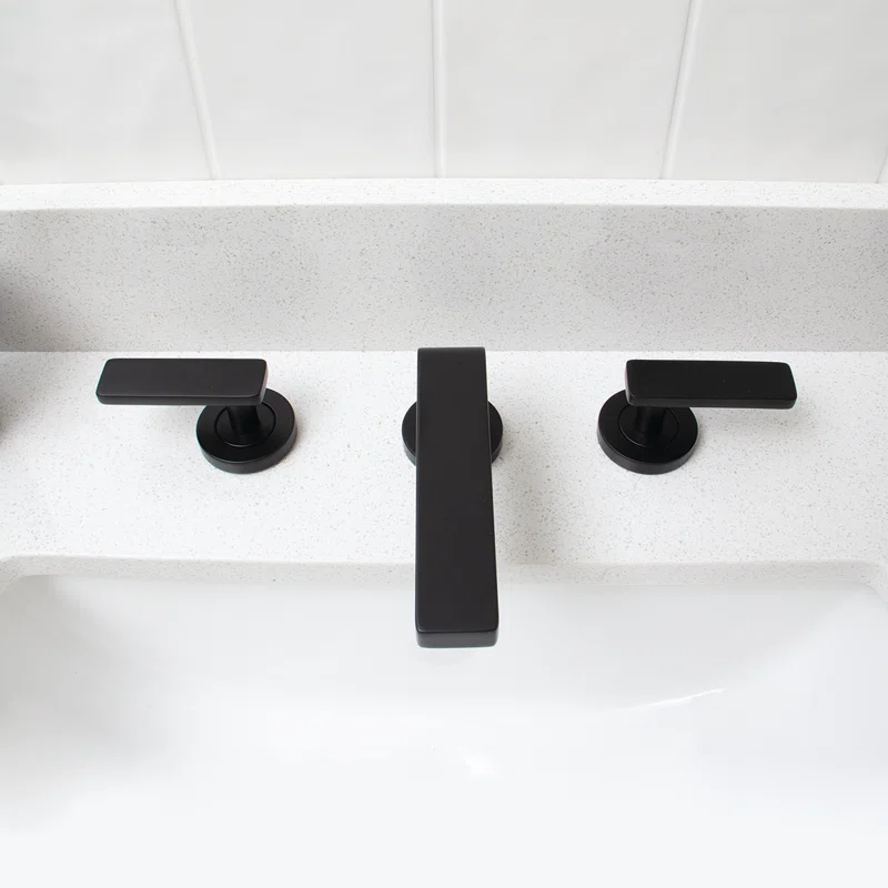 Speakman SB-2721-MB Vector Widespread Bathroom Faucet with Drain Assembly