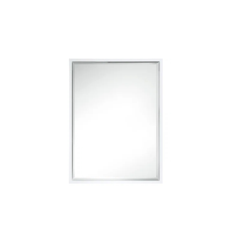 James Martin Vanities Milan Wood Flat Wall Mirror