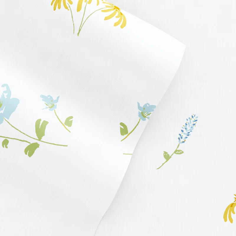Bluebirds Pattern Microfiber Sheet Set