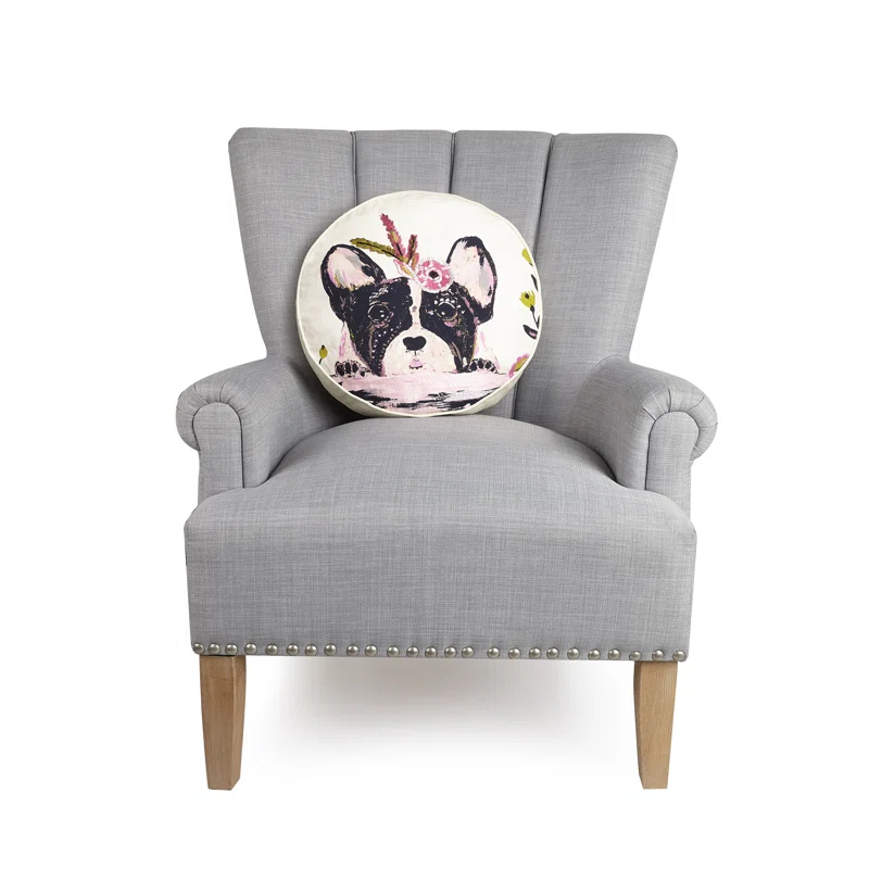 Makers Collective Embroidered Cotton Throw Pillow