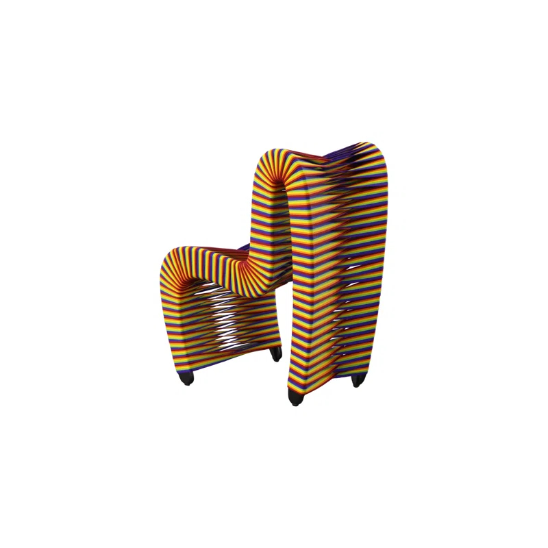 Phillips Collection Rainbow Pride Seat Belt Dining Chair