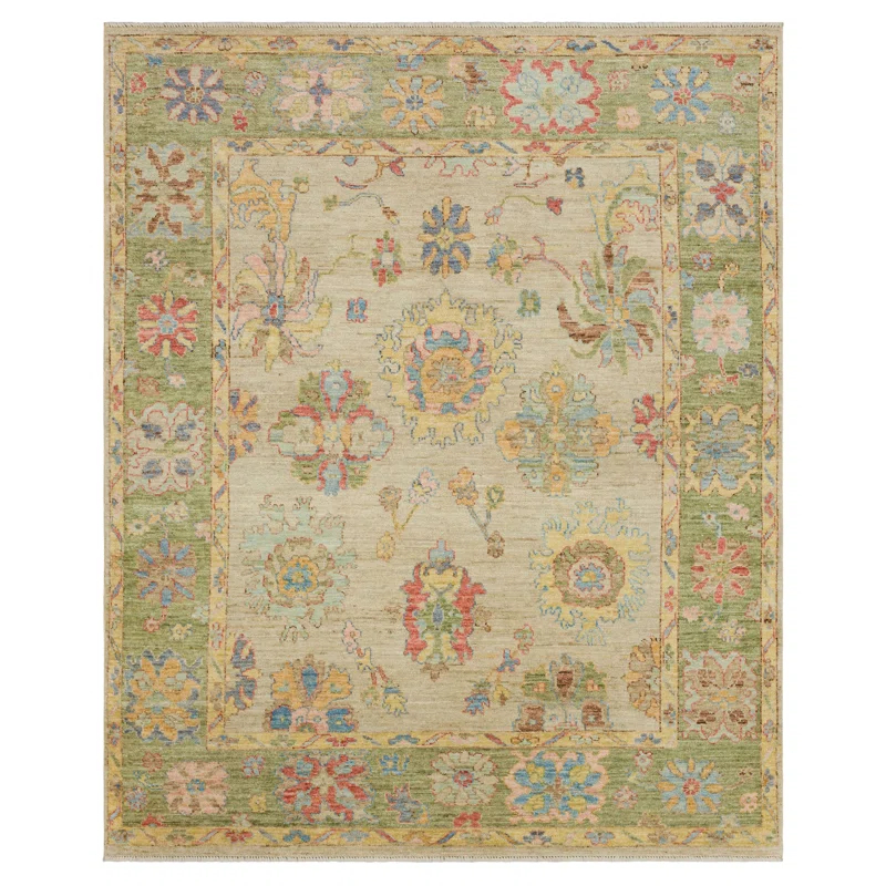Karastan Karastan Rugs Mystique Beige Traditional Floral Area Rug