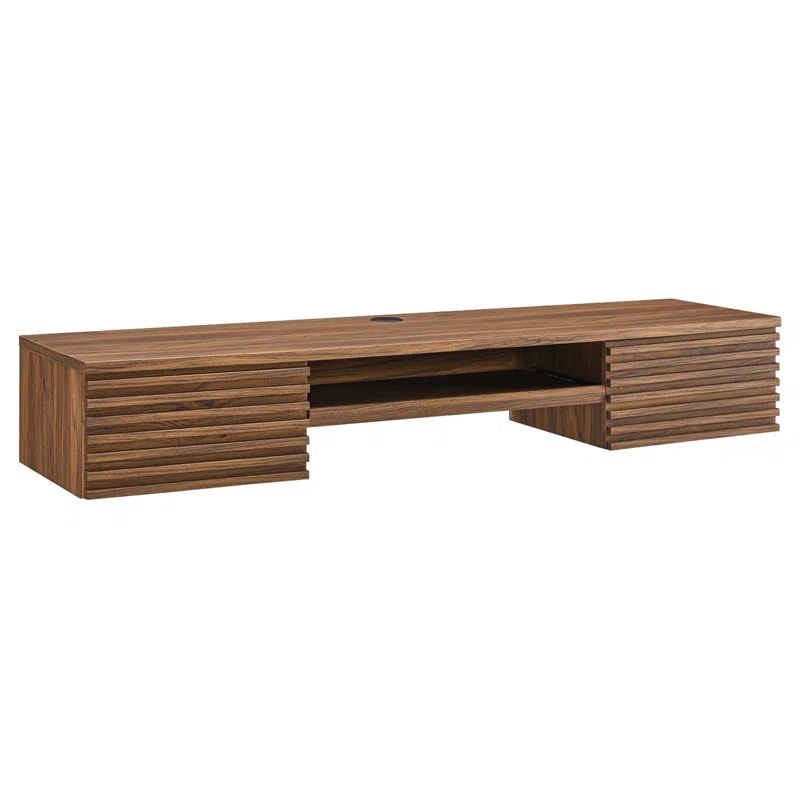 Modway Modway Render Wall Mount Wood Office Desk