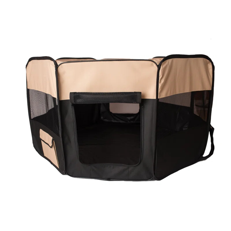 6 Panel Plastic Exercise Pen With Door