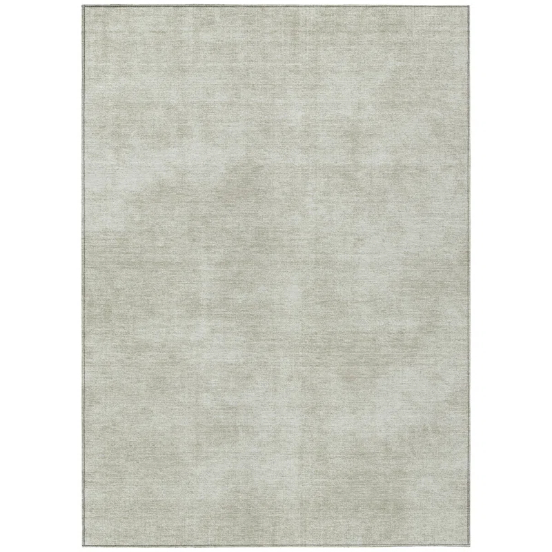 Machine Washable Indoor/Outdoor Chayden ACN1018 Beige