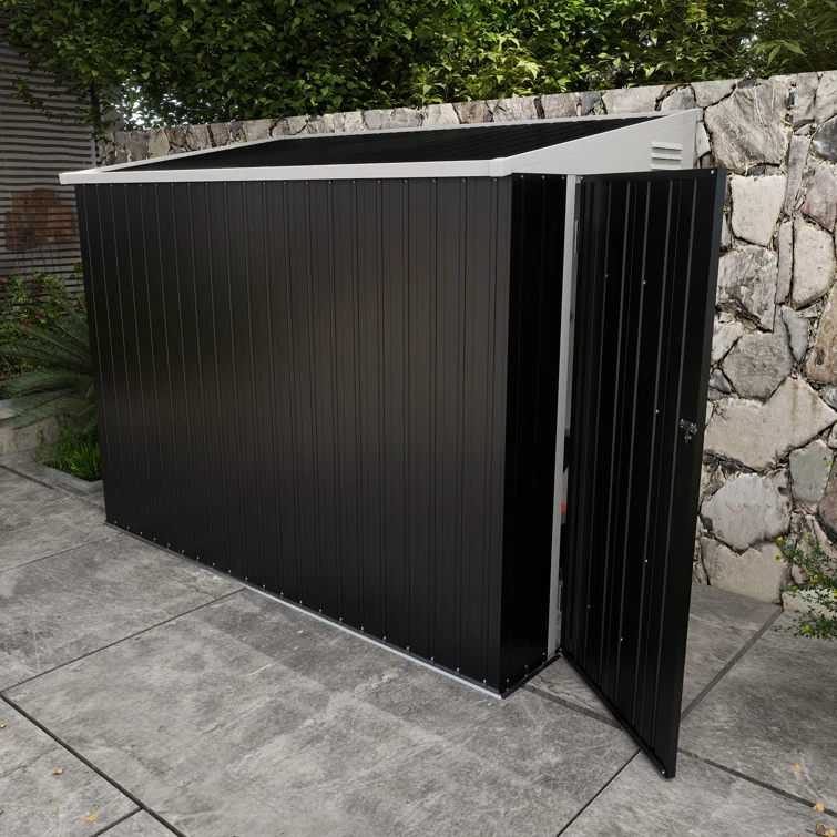 Outsunny Metal Lean-to Storage Shed