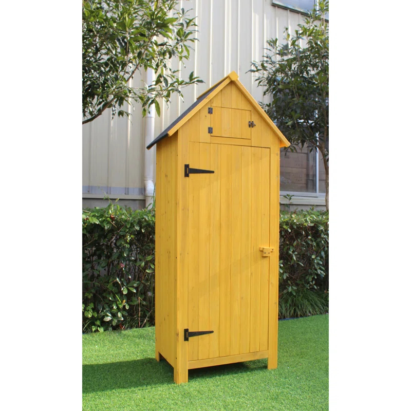 Hanover 2 ft. 5 in. W x 2 ft D Solid Wood Storage Shed