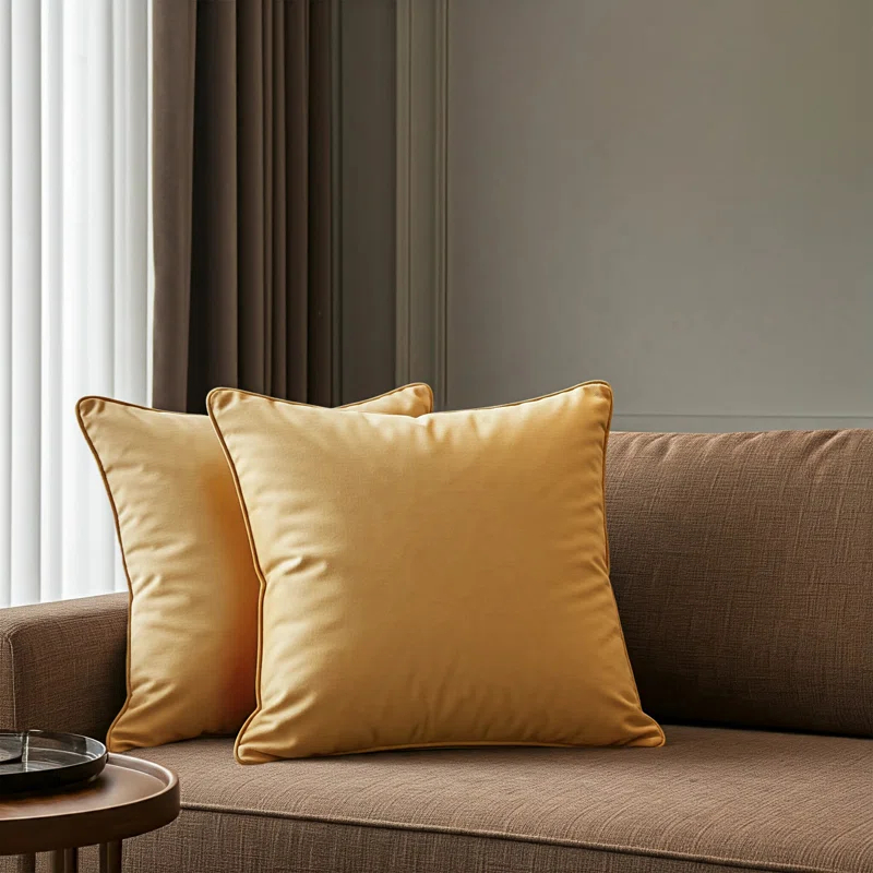 A1 Home Collections LLC Velvet Pillow Cover (Set of 2)