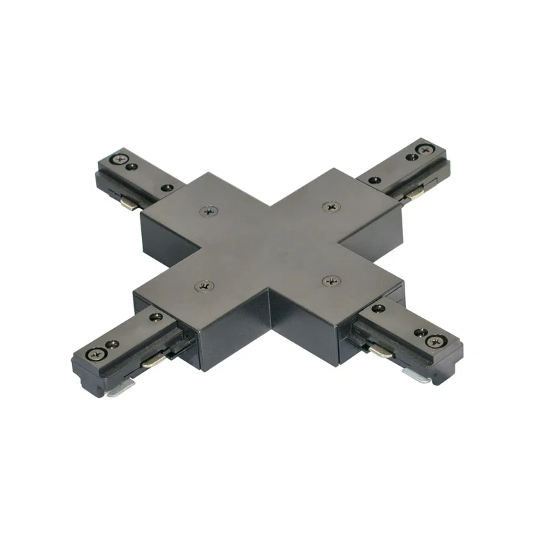 Jesco Lighting X Connector/Feed H1XP-BK