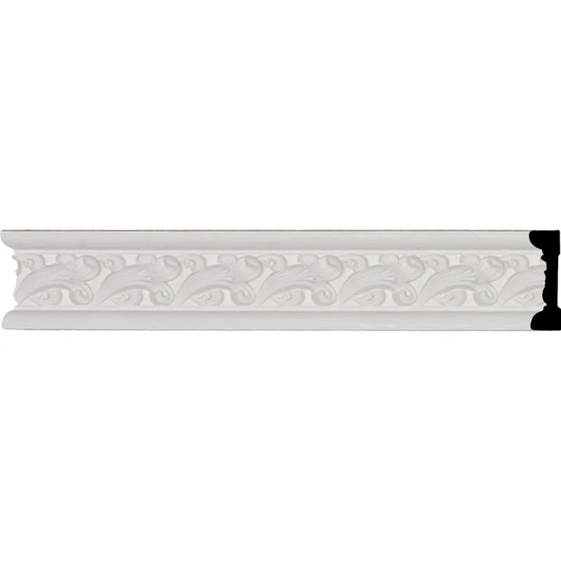 Ekena Millwork Kinsley 2.25'' H x 94.5'' W x 0.75'' D Urethane Chair Rail